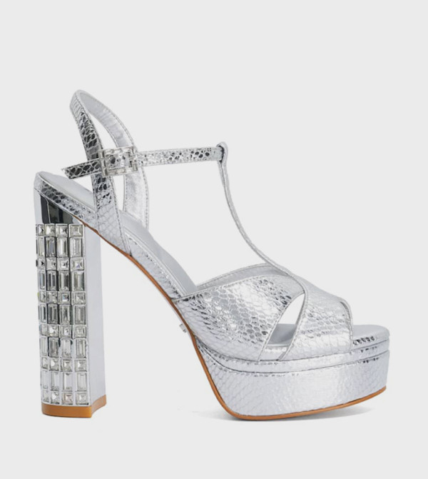 Dune London pre-dune-london-launch - Silver Heels