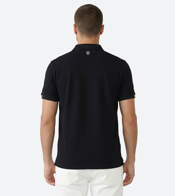 بيفرلي هيلز بولو كلوب  ملابس - أسود قمصان بولو