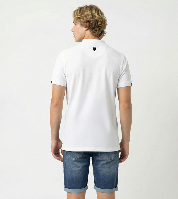 Beverly Hills Polo Club Beverly Hills Polo Club - White Polo T-shirts