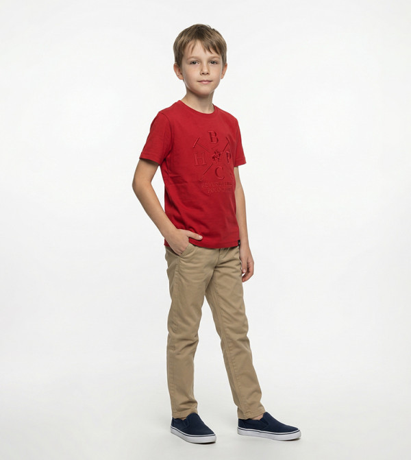 Beverly Hills Polo Club  T-Shirts - Red T-shirts