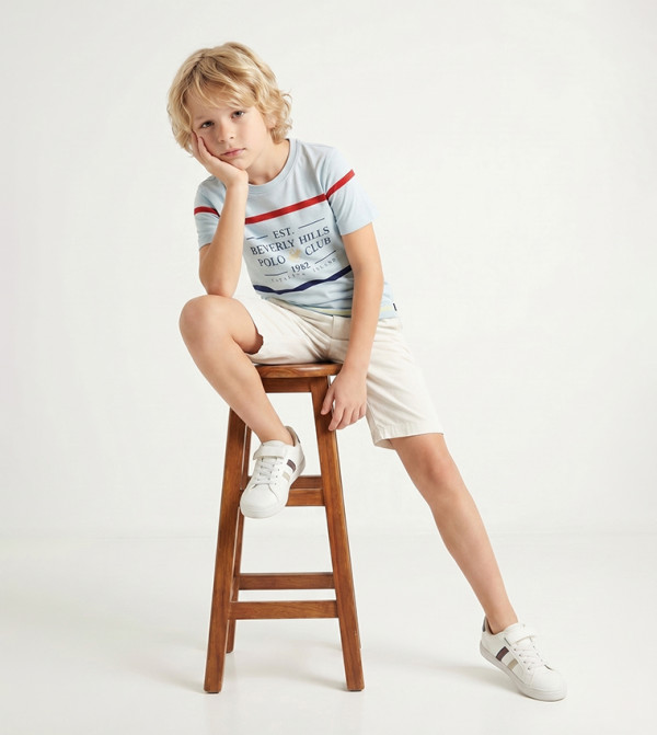 Beverly Hills Polo Club  colorpop-k - Blue T-Shirts