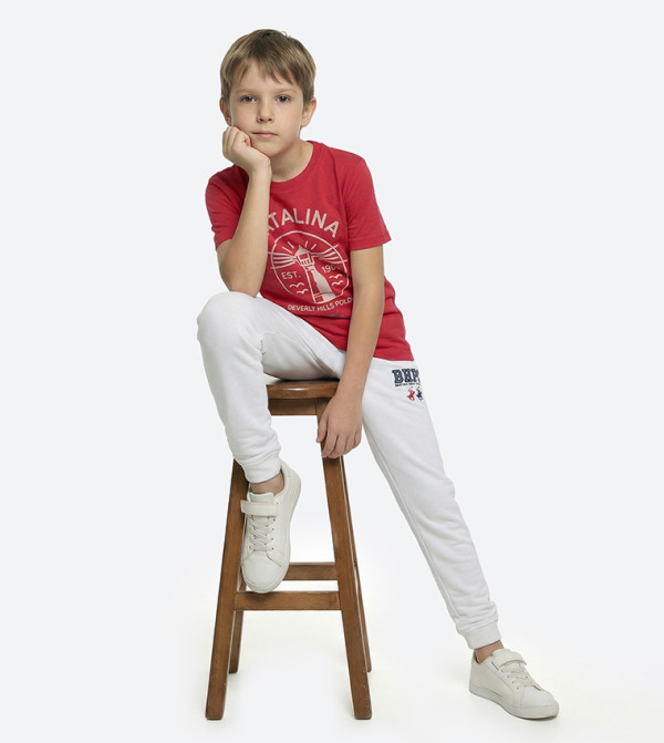 بيفرلي هيلز بولو كلوب  heat-ready-essentials - أحمر T-shirts