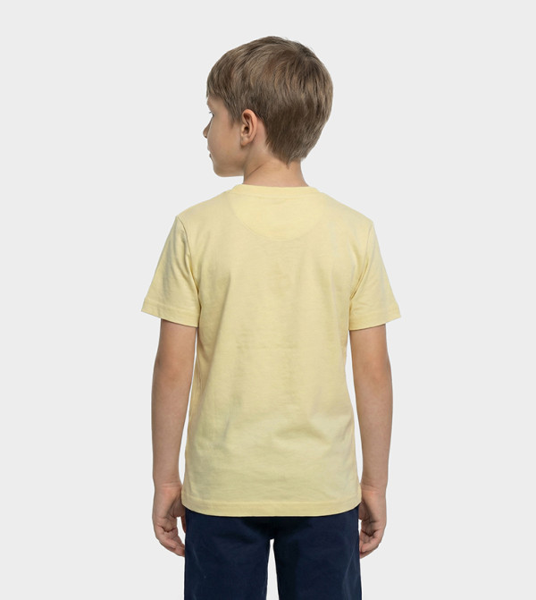 Beverly Hills Polo Club  colorpop-k - Yellow T-shirts