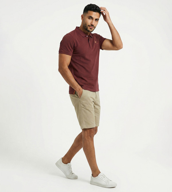 Beverly Hills Polo Club Beverly Hills Polo Club - Brown Polo T-shirts