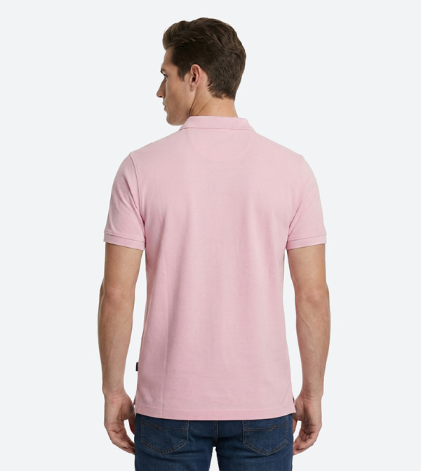 Beverly Hills Polo Club  Clothing - Pink Polo T-shirts