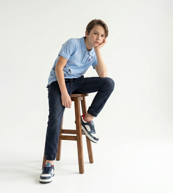 Beverly Hills Polo Club  T-Shirts - Blue T-Shirts