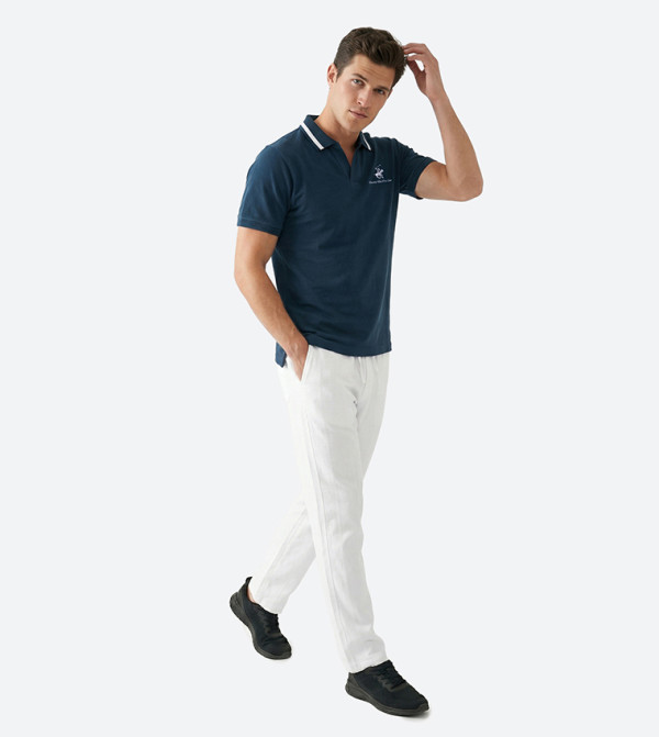 Beverly Hills Polo Club Polo T-Shirts - Teal Polo T-shirts