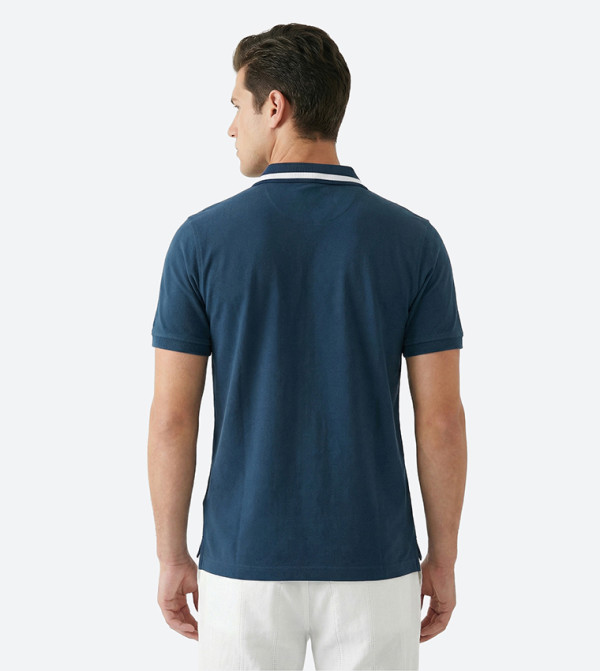 Beverly Hills Polo Club Polo T-Shirts - Teal Polo T-shirts