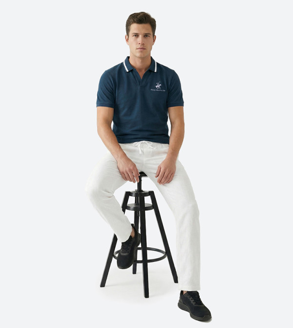 Beverly Hills Polo Club Polo T-Shirts - Teal Polo T-shirts