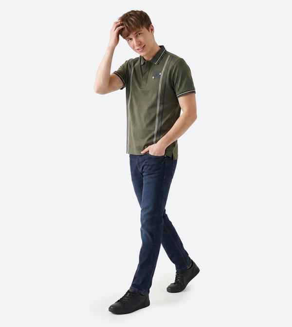 Beverly Hills Polo Club - Green Polo T-shirts