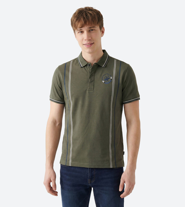 Beverly Hills Polo Club - Green Polo T-shirts