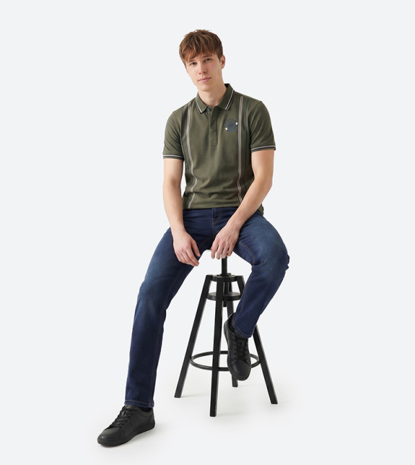 Beverly Hills Polo Club - Green Polo T-shirts