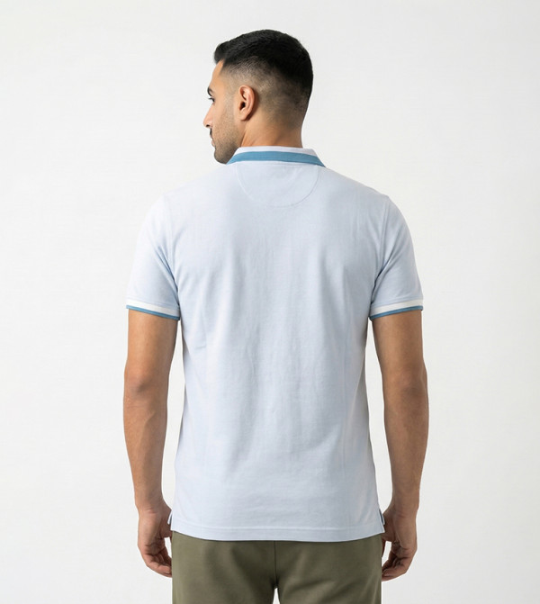 Beverly Hills Polo Club  Clothing - Grey Polo T-shirts
