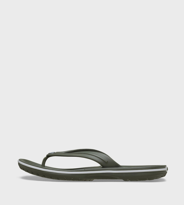 Crocs  Flip flops and Slides - Olive Flip-Flops