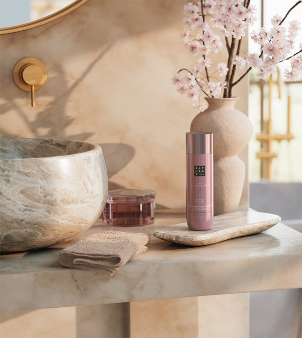 ريتوالز  ريتوالز  - وردي SHOWER GEL & BODY WASH