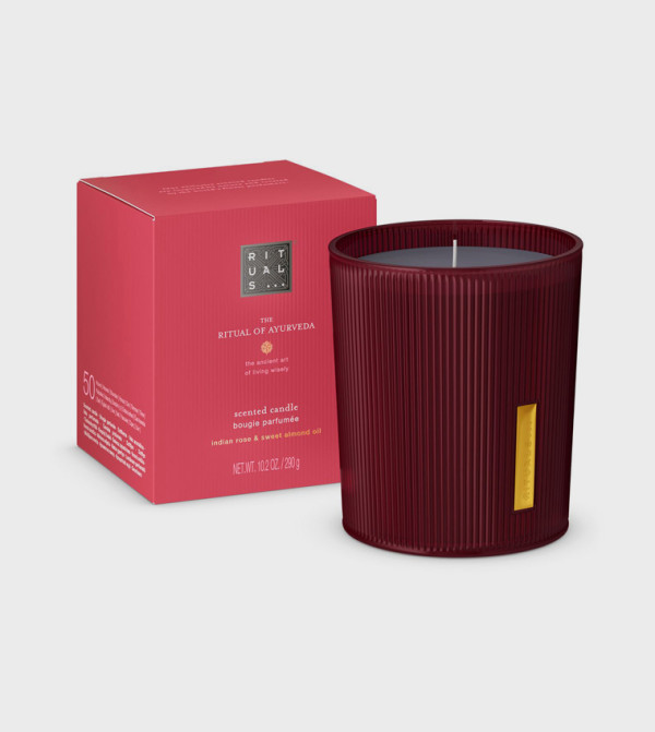 ريتوالز ديكورات منزلية - أحمر شموع