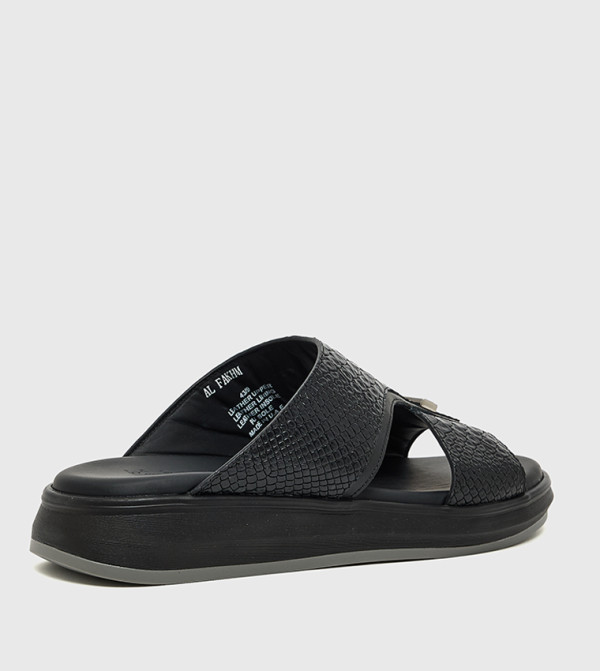 Dune London  Arabic Sandals - BLACK Arabic Sandals