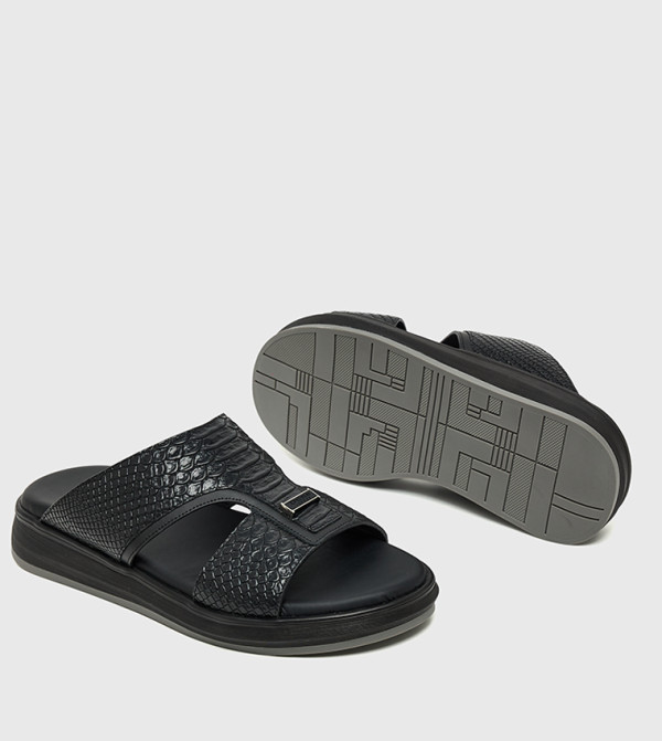 Dune London  Arabic Sandals - BLACK Arabic Sandals