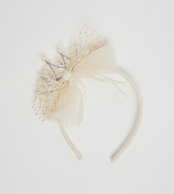 R&B  Headwear - Ivory Headwear