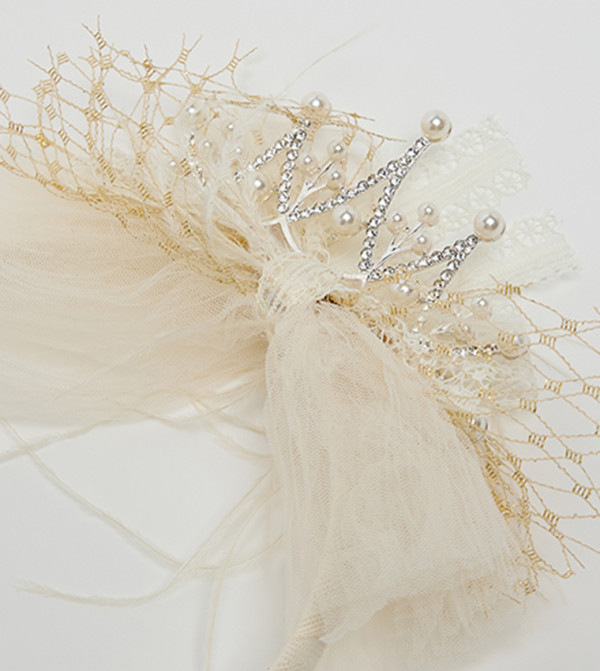 R&B  Headwear - Ivory Headwear