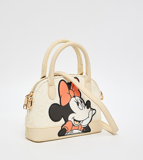 R&B  Hand Bags - Beige Satchel
