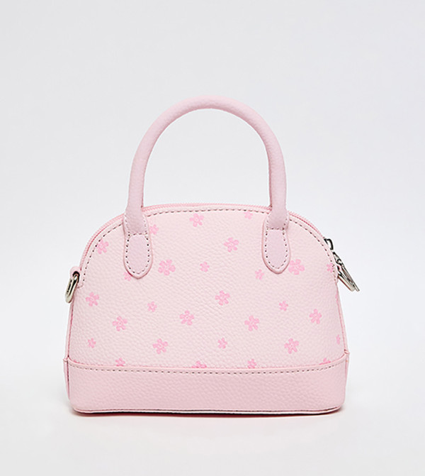 R&B  Hand Bags - Pink Satchel