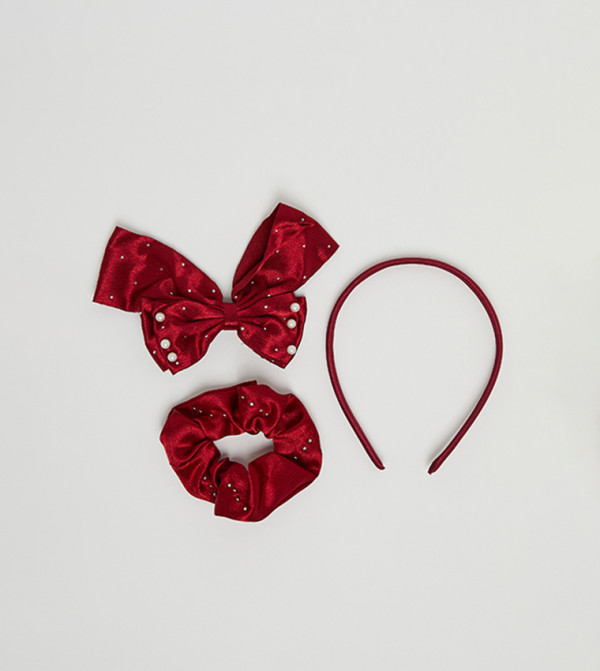 R&B  Hair Accessories - Burgundy Headwear