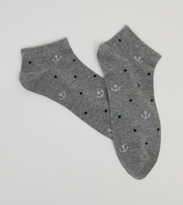 R&B  Socks - Multi Ankle Length Socks
