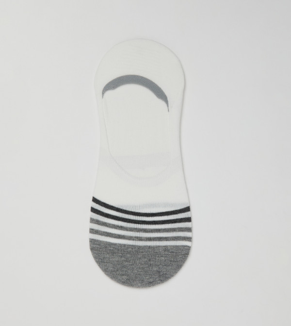 R&B  No show Socks - Multi No Show Socks