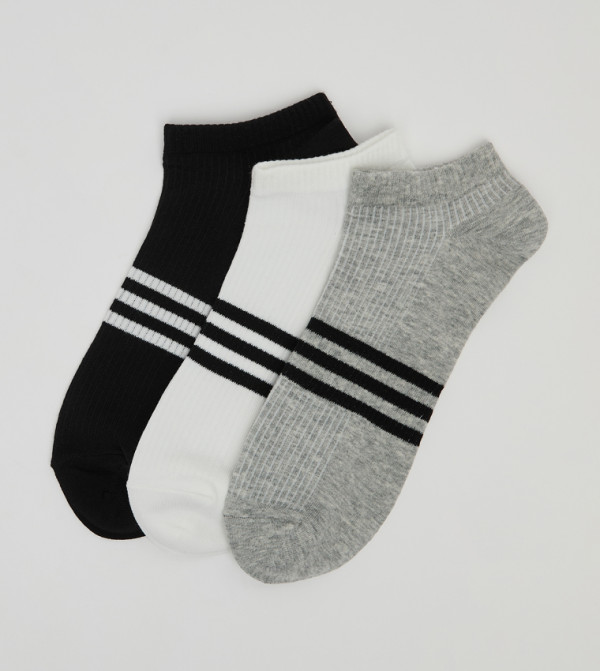 أر آند بي  جوارب للكاحل  - متعدد Ankle Length Socks