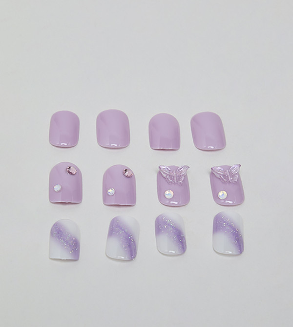 أر آند بي  إكسسوارات الأظافر - وردي Nail Accessories