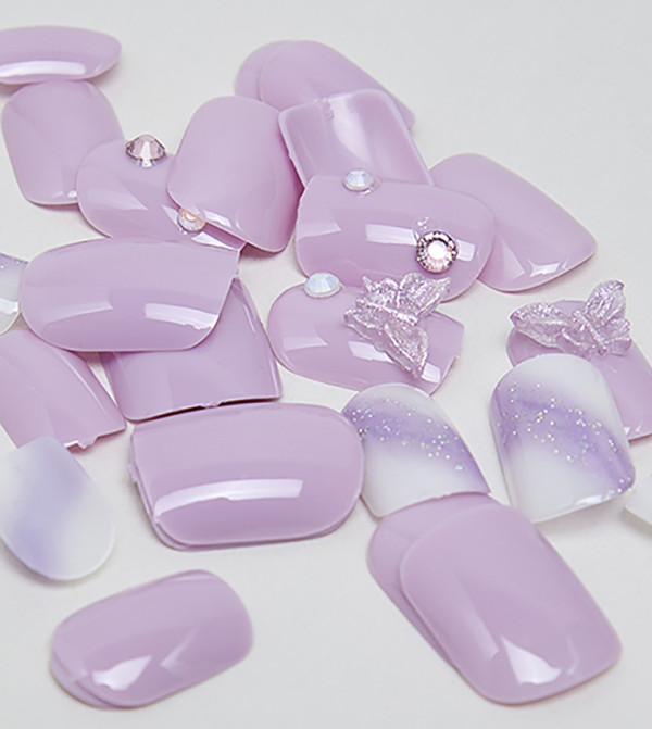 أر آند بي  إكسسوارات الأظافر - وردي Nail Accessories