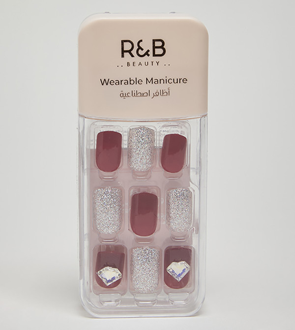أر آند بي  إكسسوارات الأظافر - أحمر  Nail Accessories