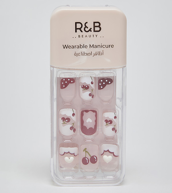 أر آند بي  إكسسوارات الأظافر - أحمر  Nail Accessories
