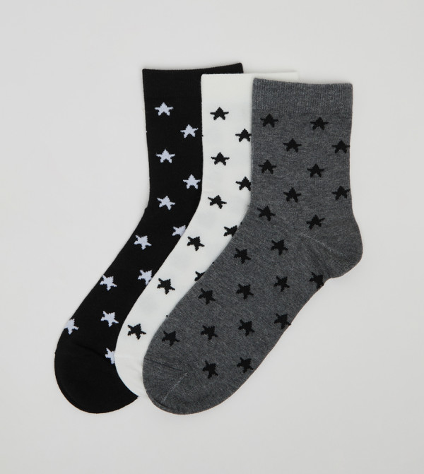 أر آند بي  جوارب للمنتصف الساق  - متعدد Calf Length Socks