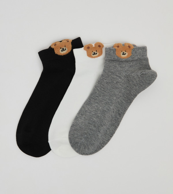 أر آند بي  جوارب للكاحل  - متعدد Ankle Length Socks