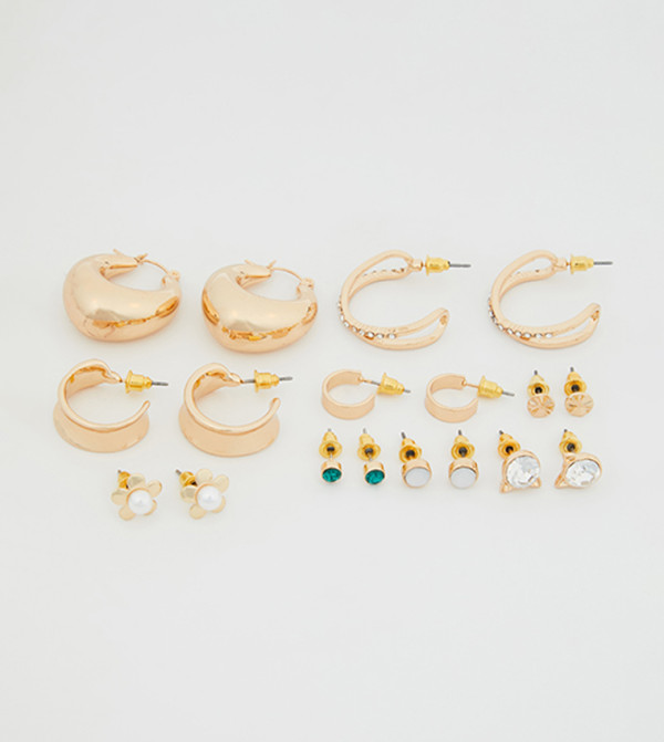 R&B  Earrings - Gold Earrings