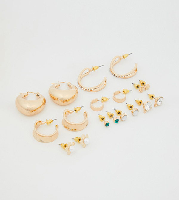 R&B  Earrings - Gold Earrings