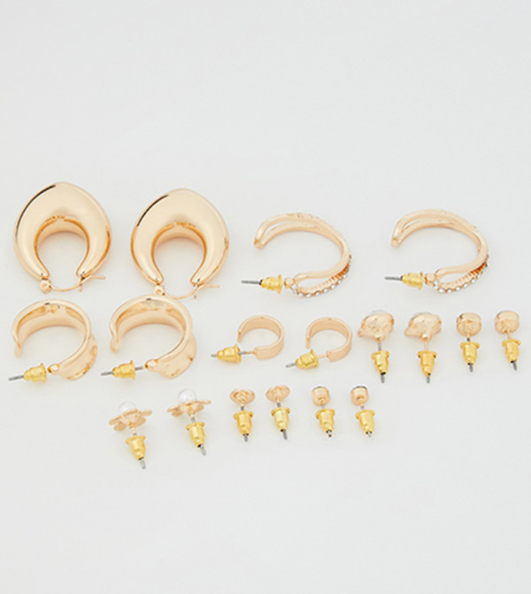 R&B  Earrings - Gold Earrings