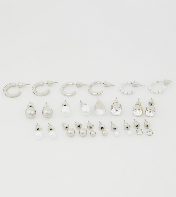 R&B  Earrings - Silver Earrings