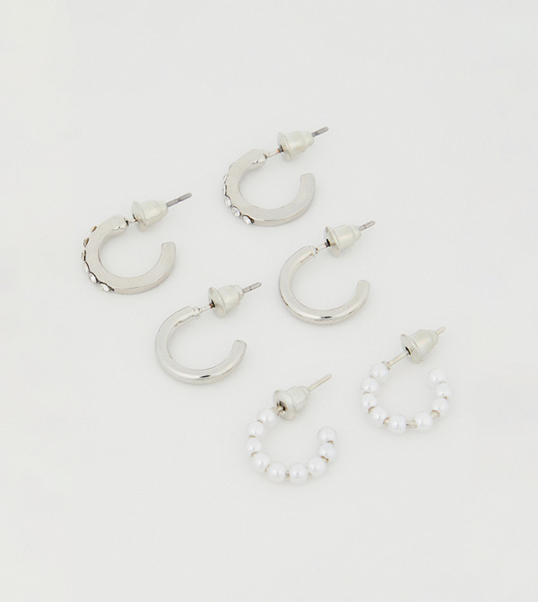 R&B  Earrings - Silver Earrings