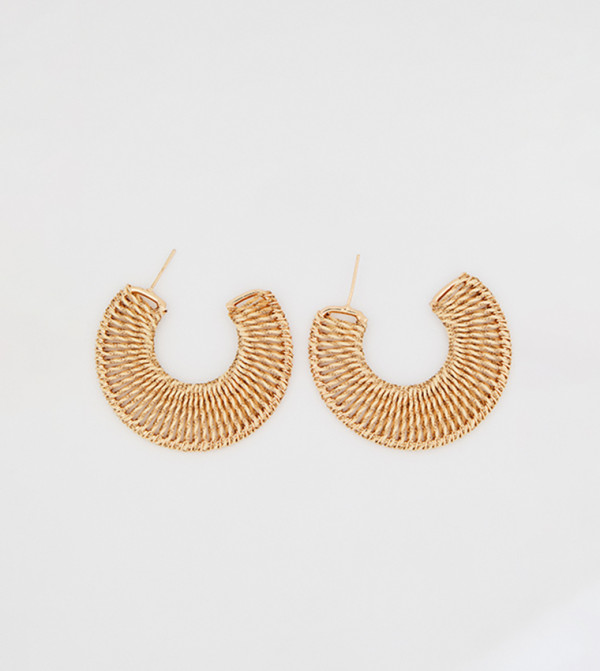R&B  Jewellery - Beige Earrings