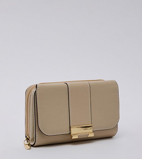 R&B  Wallets - Beige Wallets