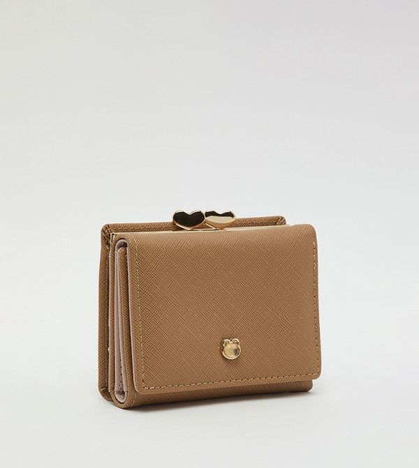 R&B  Small Leather Goods - Tan Wallets