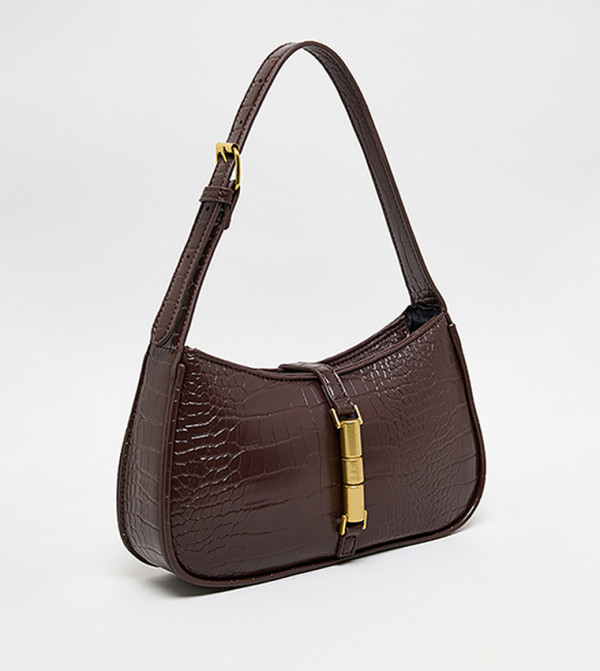 أر آند بي  حقائب اليد - بني داكن  حقائب الكتف