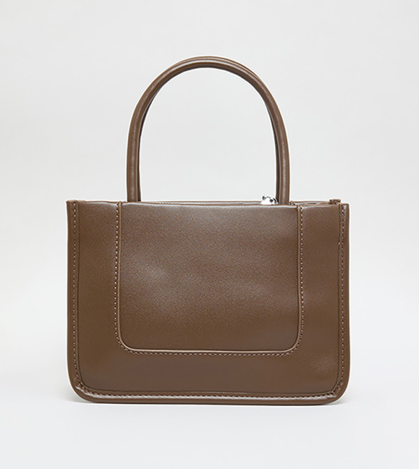 R&B R&B - Dark Brown Tote Bags