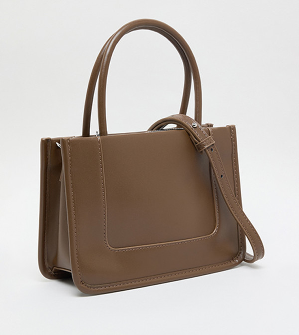 R&B R&B - Dark Brown Tote Bags