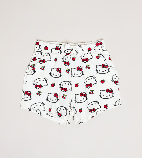 R&B  hello kitty - Ivory T-shirts & Bottoms