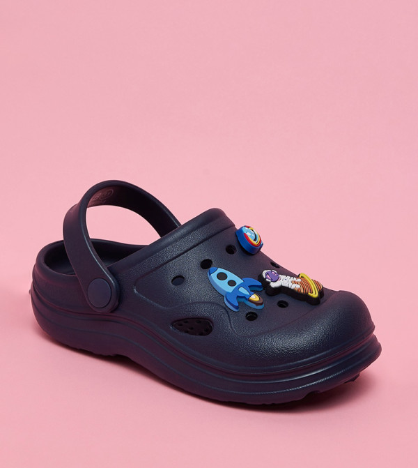 R&B  Clogs - NAVY BLUE clogs