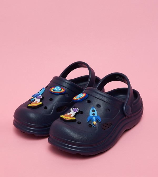 R&B  Clogs - NAVY BLUE clogs